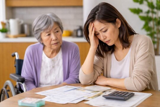 親の介護でお金がない…限界を感じる前に知ってほしい解決の考え方